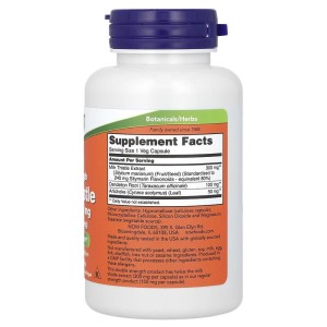 Double Strength Milk Thistle Extract 300 мг 100 веге капсули | Now Foods