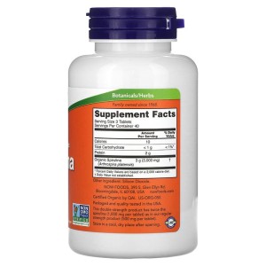 Double Strength Spirulina 1000 мг 120 таблетки | Now Foods