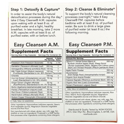 Easy Cleanse Kit AM 60 капсули / PM 2x60 веге капсули | Now Foods Easy Cleanse Kit AM 60 капсули / PM 60 капсули I Now FoodsПри ниско ниво на енергия
За по-добър цвят на лицето
При отсъствие на мотивация и апатия
Спомага обмяната на веществат Easy Cleanse Kit AM 60 капсули / PM 60 капсули I Now Foods При ниско ниво на енергия За по-добър цвят на лицето При отсъствие на мотивация и апатия Спомага обмяната на веществата Стимулира имунната защи Easy Cleanse Kit AM 60 капсули / PM 60 капсули I Now