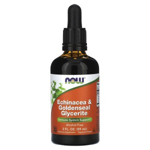 Echinacea & Goldenseal Glycerite 59 мл | Now Foods