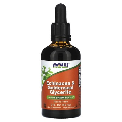 Echinacea & Goldenseal Glycerite 59 мл | Now Foods