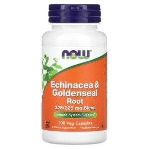 Echinacea & Goldenseal Root 100 веге капсули | Now Foods