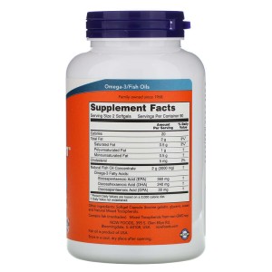 Eco-Sustain Omega-3 180 гел-капсули | Now Foods