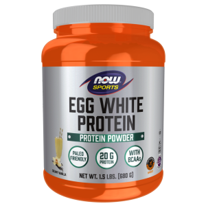 Яйчен Протеин с вкус на ванилия 680 гр | Now Foods