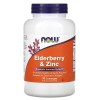 Elderberry & Zinc 90 таблетки | Now Foods