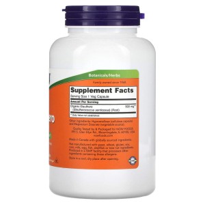 Елеутерокок (Eleuthero) 500 мг 250 веге капсули | Now Foods