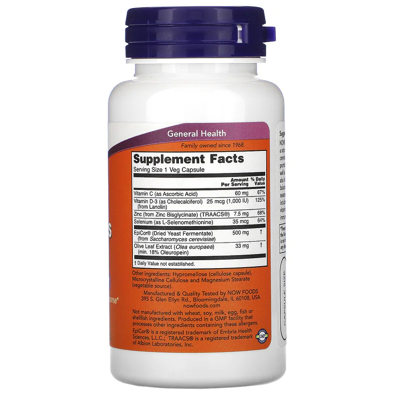 EpiCor Plus Immunity 60 веге капсули | Now Foods EpiCor Plus Immunity 60 веге капсули | Now FoodsЗа здрава имунна система
Поддържа и се грижи за доброто здраве
Предпазва от настинка и грип
EpiCor За Силен Имунитет на капсули е на топ цена от EpiCor Plus Immunity 60 веге капсули | Now Foods За здрава имунна система Поддържа и се грижи за доброто здраве Предпазва от настинка и грип EpiCor За Силен Имунитет на капсули е на топ цена от Now Foods EpiCor Plus Immunity 60 веге капсули | Now Foods За