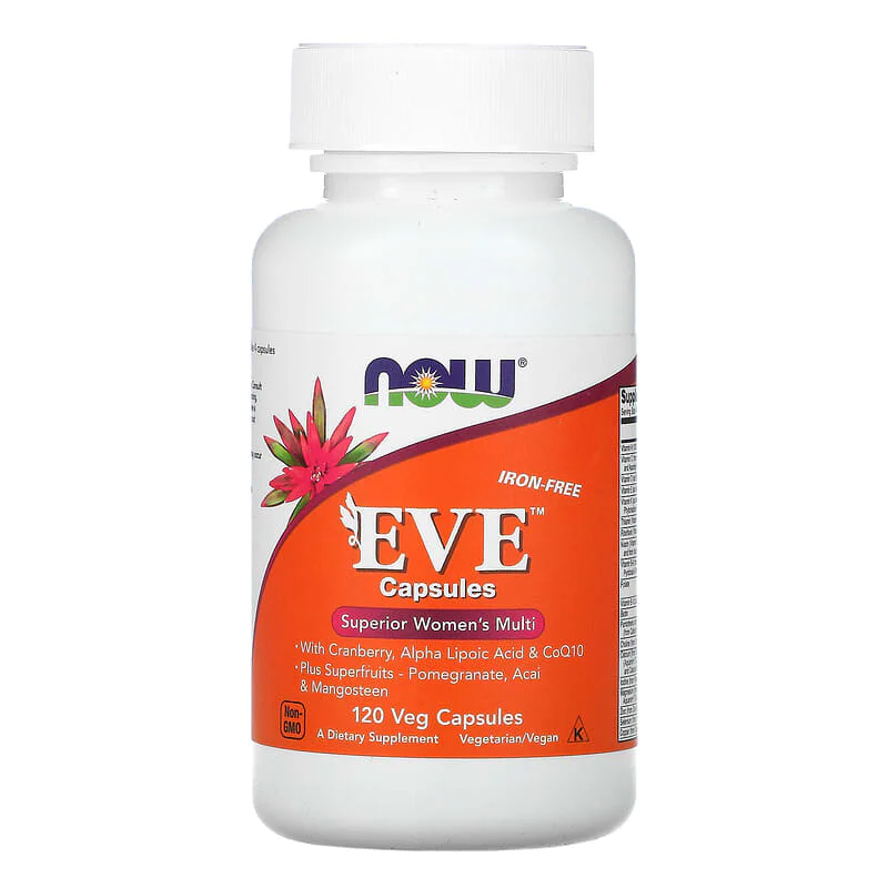 EVE Woman's Multi 120 веге капсули | Now Foods EVE Woman's Multi 120 веге капсули | Now Foods