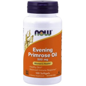 Evening Primrose Oil 500 мг 100 гел-капсули | Now Foods Evening Primrose Oil 500 мг 100 гел-капсули | Now Foods