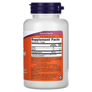 Extra Strength Phosphatidyl Serine 300 мг 50 гел-капсули | Now Foods