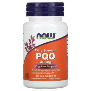 Extra Strength PQQ 40 мг 50 веге капсули | Now Foods