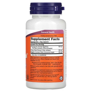 Extra Strength Pycnogenol 150 мг 60 веге капсули | Now Foods
