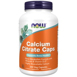 Calcium Citrate Caps + Magnesium, Vitamin D, Zinc, Copper, Manganese 240 капсули