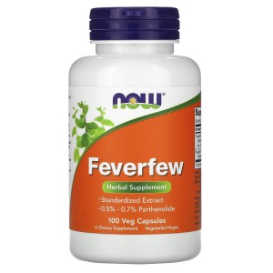 Feverfew 100 веге капсули | Now Foods