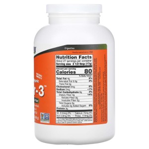 Fiber-3 454 гр | Now Foods
