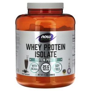 Flavored Whey Protein Isolate 2268 гр | Now Foods