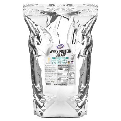 Flavored Whey Protein Isolate 4536 гр | Now Foods