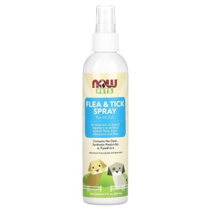 Flea & Tick Spray for Dogs 237 мл | Now Foods