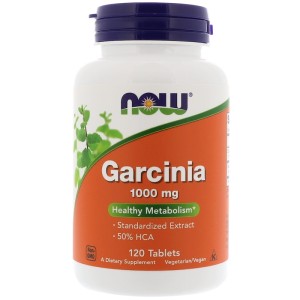 Garcinia 1000 мг 120 таблетки | Now Foods Garcinia 1000 мг 120 таблетки | Now Foods