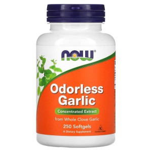 Garlic (Чесън Без Мирис) 250 дражета | Now Foods