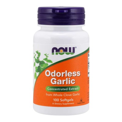 Garlic (Чесън Без Мирис) 100 дражета | Now Foods Понижава кръвното налягане Намалява лошия холестерол Укрепва организма и създава имунитет Предпазва от вирусни, бактериални и гъбични инфекции Притежава Garlic (Чесън Без Мирис) 100 дражета | Now Foods Пони