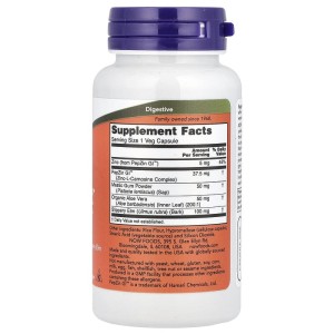 Gastro Comfort with PepZin GI 60 веге капсули | Now Foods
