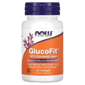 GlucoFit 60 гел-капсули | Now Foods GlucoFit 60 гел-капсули | Now Foods