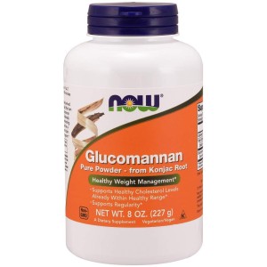 Glucomannan на прах 227 гр | Now Foods Glucomannan на прах 227 гр | Now Foods