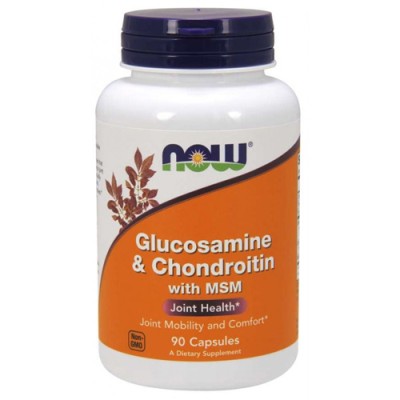 Glucosamine & Chondroitin with MSM 90 капсули | Now Foods По-добро състояние на двигателния апарат Положителни ефекти върху ставите Поддържа и укрепва ставите Има мощни противовъзпалителни свойств Glucosamine & Chondroitin with MSM 90 капсули | No