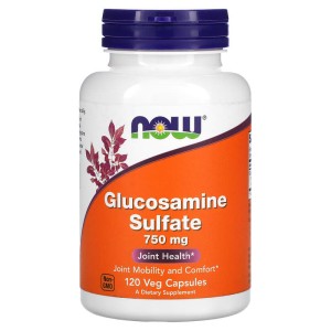 Glucosamine Sulfate 750 мг 120 веге капсули | Now Foods
