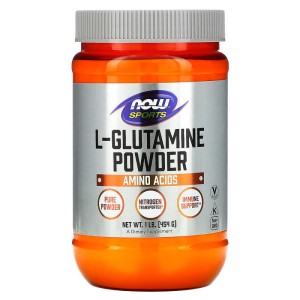 Glutamine Powder 454 гр | Now Foods Glutamine Powder 454 гр | Now Foods