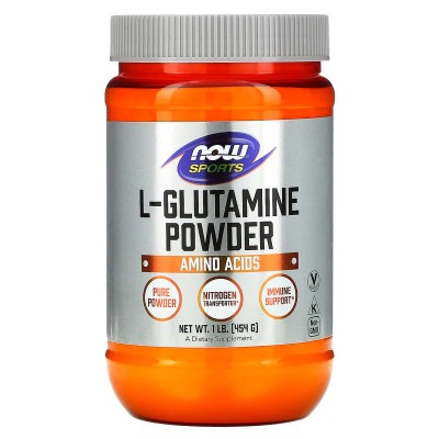 Glutamine Powder 454 гр | Now Foods