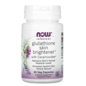 Glutathione Skin Brightener 30 веге капсули | Now Foods