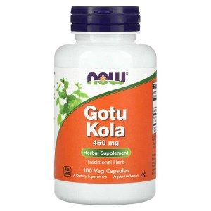 Gotu Kola 450 мг 100 веге капсули | Now Foods