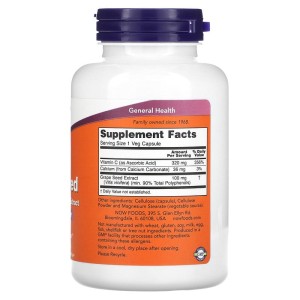 Grape Seed Antioxidant 100 мг 200 вегетариански капсули | Now Foods Grape Seed Antioxidant 100 мг 200 вегетариански капсули | Now Foods