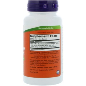 Green Coffee Diet Support 90 веге капсули | Now Foods Green Coffee Diet Support 90 веге капсули | Now Foods