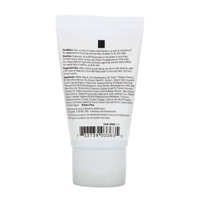 Hyaluronic Acid Moisturizer AM Formula 59 мл | Now Foods Подмладява и подхранва кожата Изглажда малките бръчки Потиска въздействието на вредни фактори от околната среда Подобрява еластичността и здравината Hyaluronic Acid Moisturizer AM Formula 59 мл | No