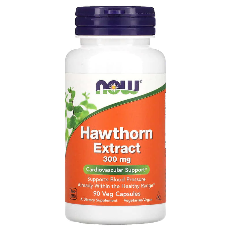 Hawthorn Extract 300 мг 90 веге капсули | Now Foods Hawthorn Extract 300 мг 90 веге капсули | Now Foods