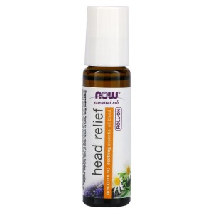 Head Relief Roll-On 10 мл | Now Foods