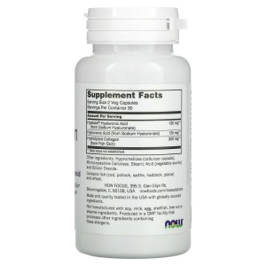 Hydration Rescue with Hyabest 60 веге капсули | Now Foods