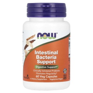 Intestinal Bacteria Support 60 веге капсули | Now Foods Intestinal Bacteria Support 60 веге капсули | Now Foods
