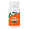 Iron Complex 100 таблетки | Now Foods