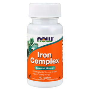 Iron Complex 100 таблетки | Now Foods