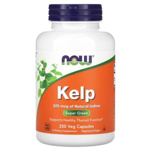 Kelp 250 веге капсули | Now Foods