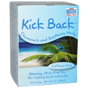 Kick Back Tea 24 пакета | Now Foods
