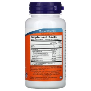 Krill & CoQ10 60 гел-капсули | Now Foods
