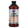 L-Carnitine Liquid Citrus 1000 мг 473 мл | Now Foods