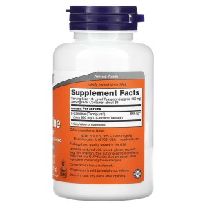 L-Carnitine Pure Powder 85 гр | Now Foods