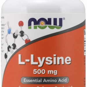 L-Lysine Лизин 500 мг 100 веге капсули | Now Foods L-Lysine Лизин 500 мг 100 веге капсули | Now Foods