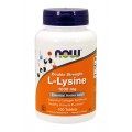 Double Strength L-Lysine 1000 мг 100 таблетки | Now Foods